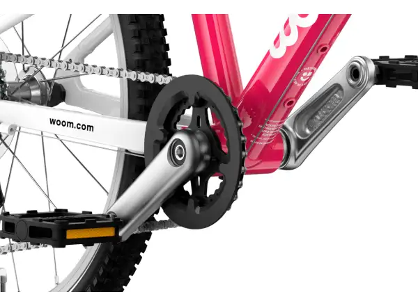 Woom GO 4 dětské kolo 20" Hot Pink