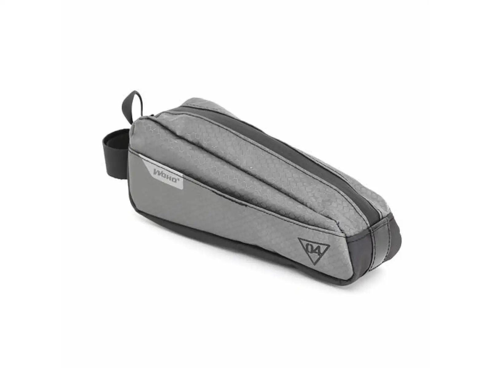 Woho X-Touring Top-Tube  brašna na rám 850 ml Honeycomb Iron šedivá