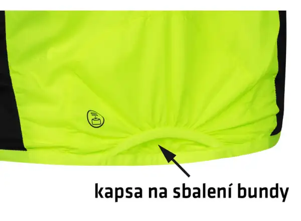 Etape Bora 2.0 pánská bunda fluo žlutá