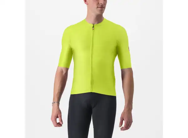 Castelli Aero Race 6.0 pánský dres krátký rukáv Electric Lime