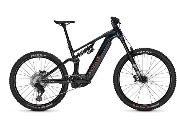Focus SAM 8 600Wh celoodpružené elektrokolo Classicgreen / Obsidianblack
