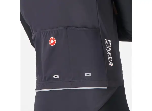 Castelli Perfetto RoS 3 Jacket pánská bunda Light Black/Silver Reflex