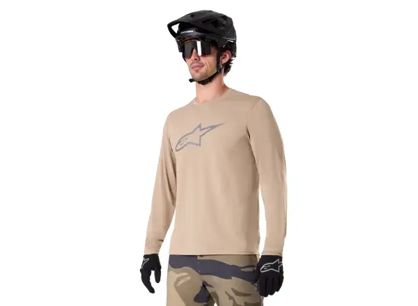 Alpinestars A-Dura Astar pánský dres dlouhý rukáv Light Brown
