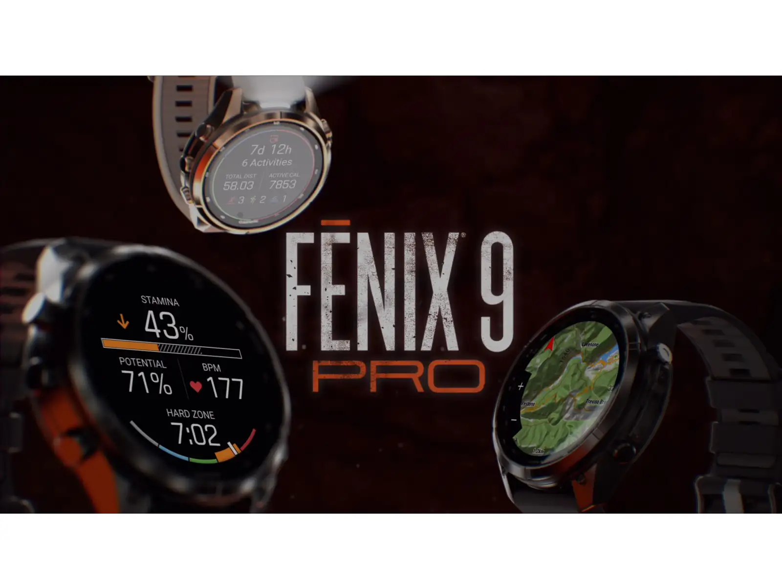 Garmin Fénix 9 Pro inReach 51 mm chytré hodinky Carbon gray DLC Titanium Black/Pebble gray