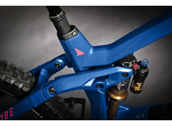 Haibike Hybe 11 Blue/Magenta/Pink celoodpružené elektrokolo