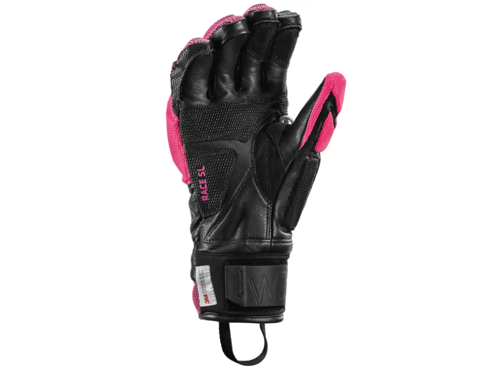 Leki WCR Venom SL 3D dámské závodní rukavice Black-Pink