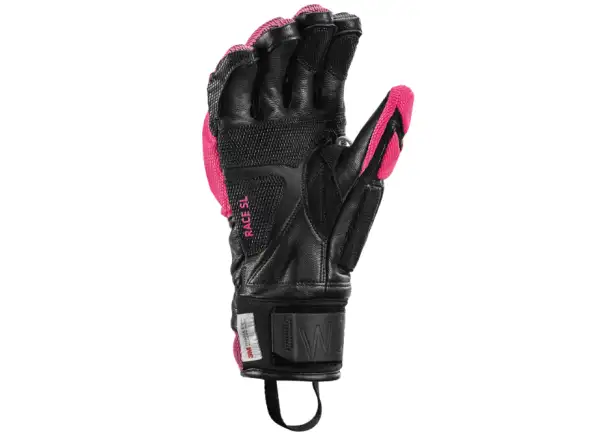 Leki WCR Venom SL 3D dámské závodní rukavice Black-Pink