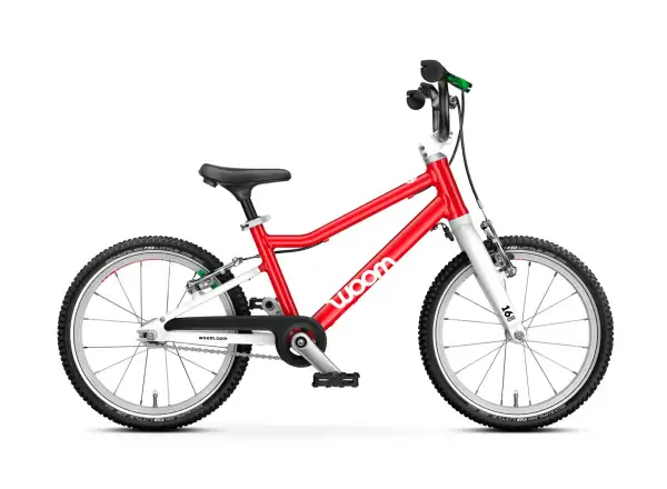 Woom GO 3 Red 16 dětské kolo