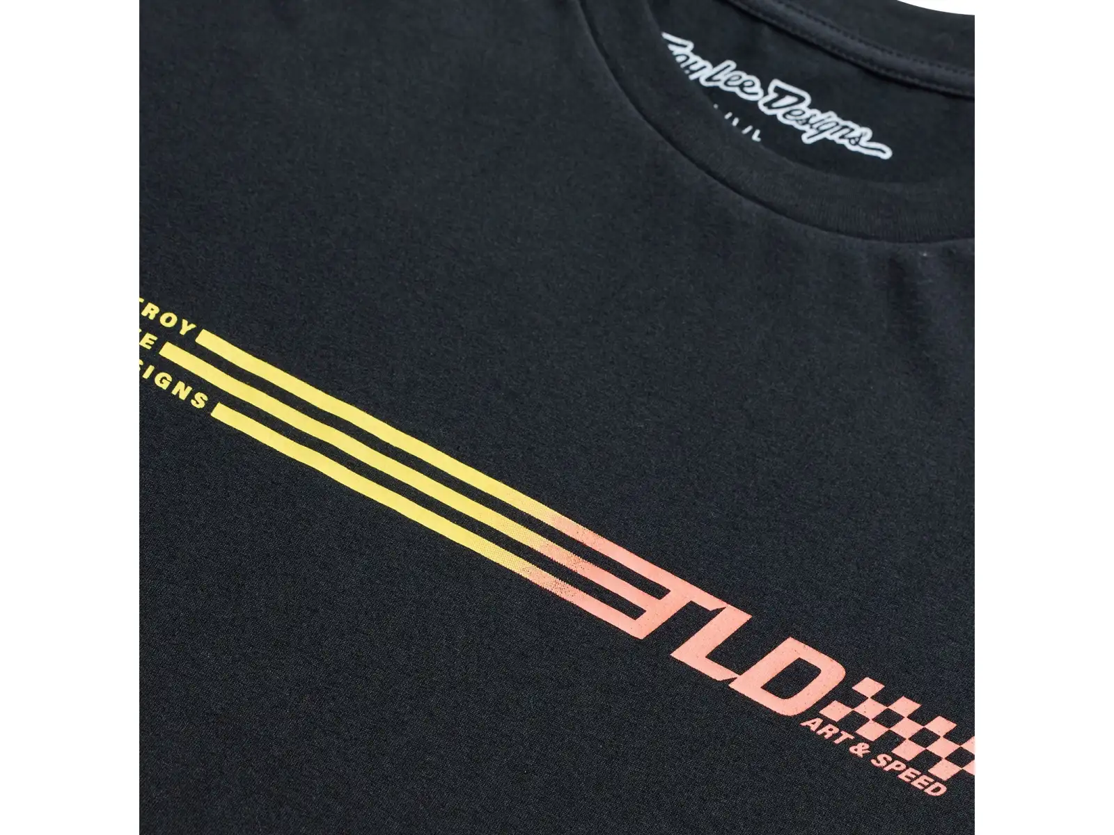 Troy Lee Designs Stripes pánské triko krátký rukáv Black
