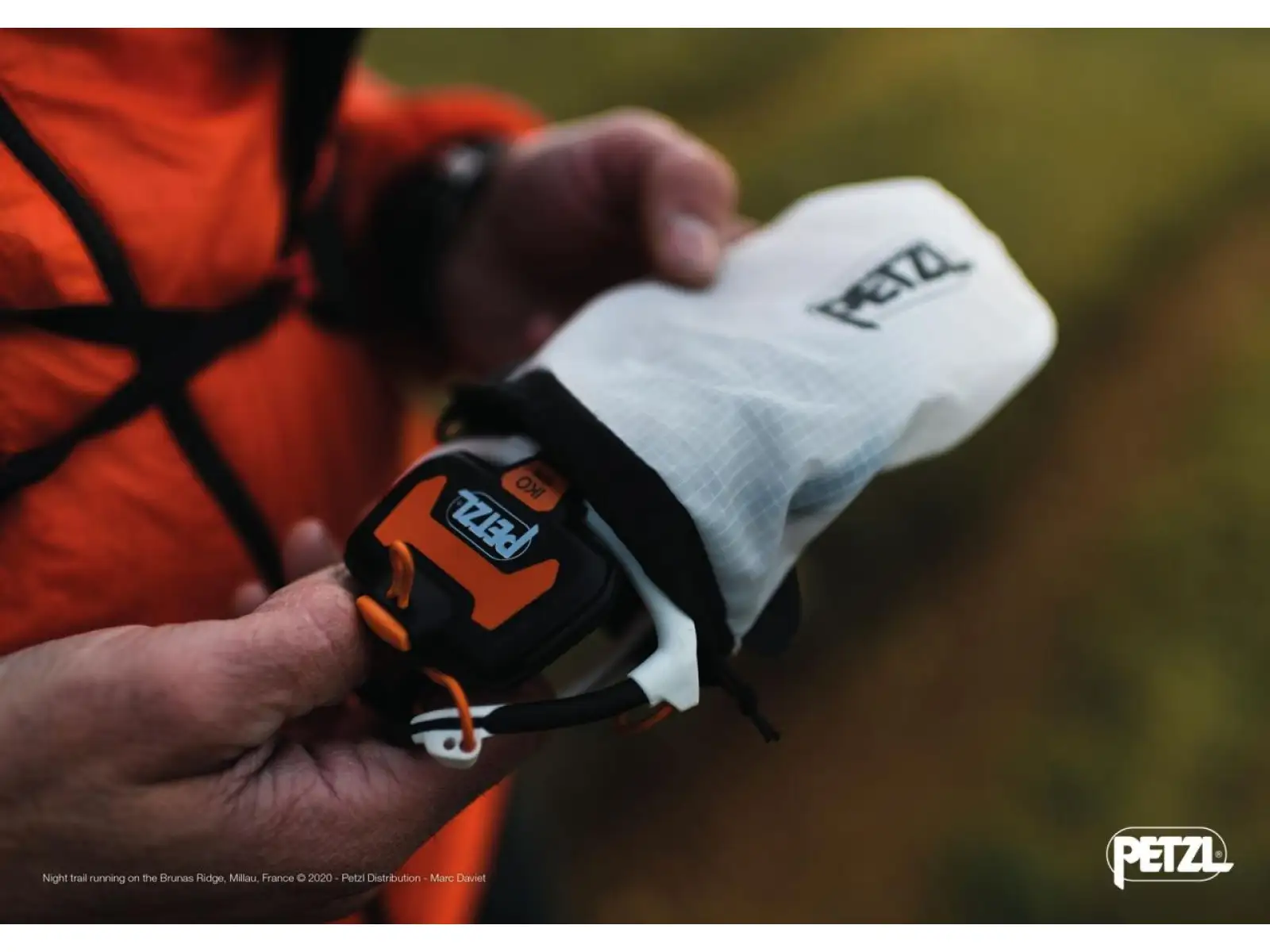 Petzl IKO Core dobíjecí čelovka Black