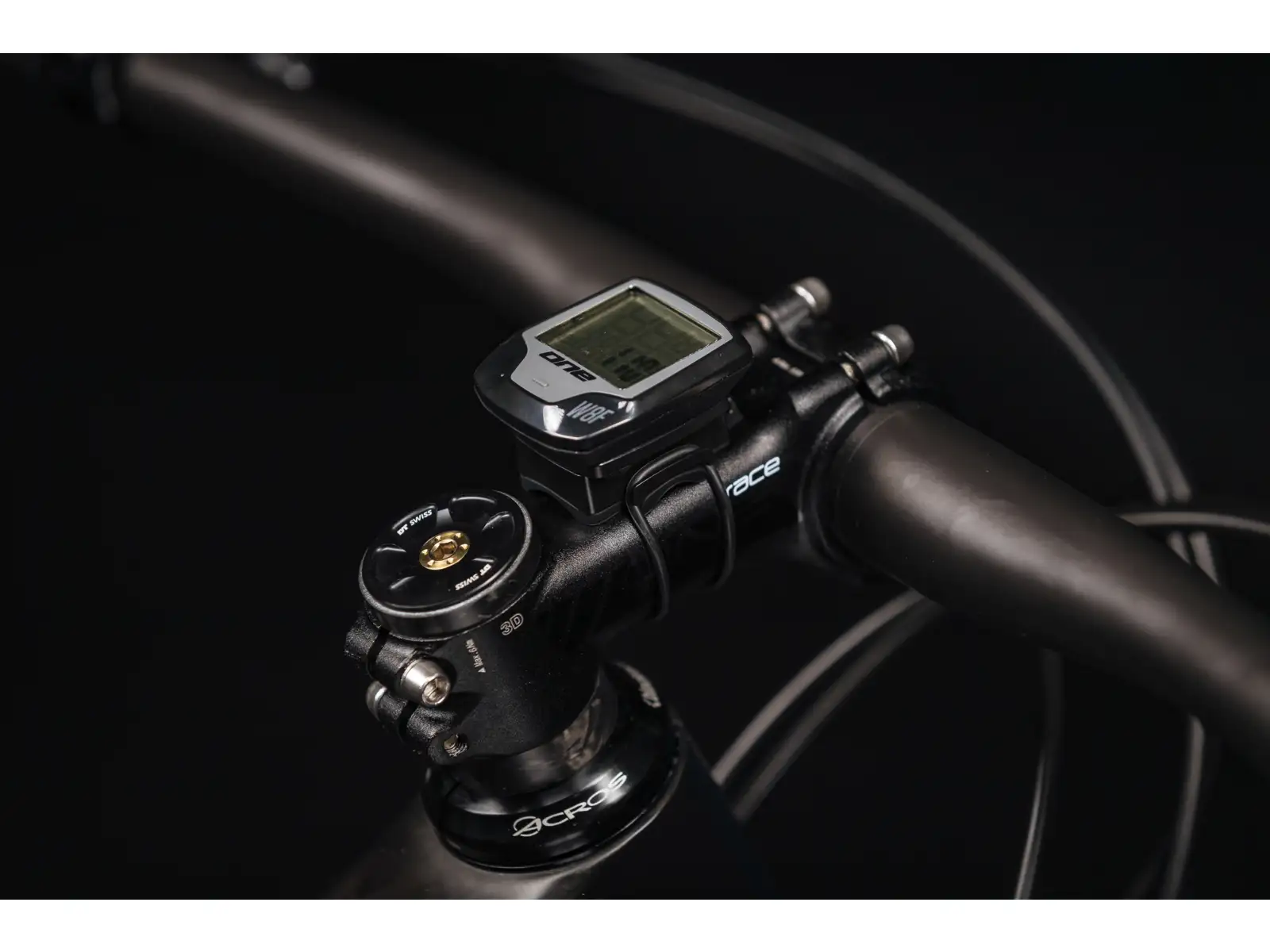 One Bikeparts C.Comp 8 Wireless cyklocomputer black/grey