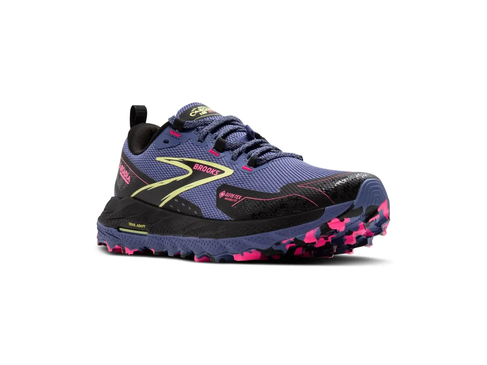 Brooks Cascadia 18 GTX dámské běžecké boty modrá