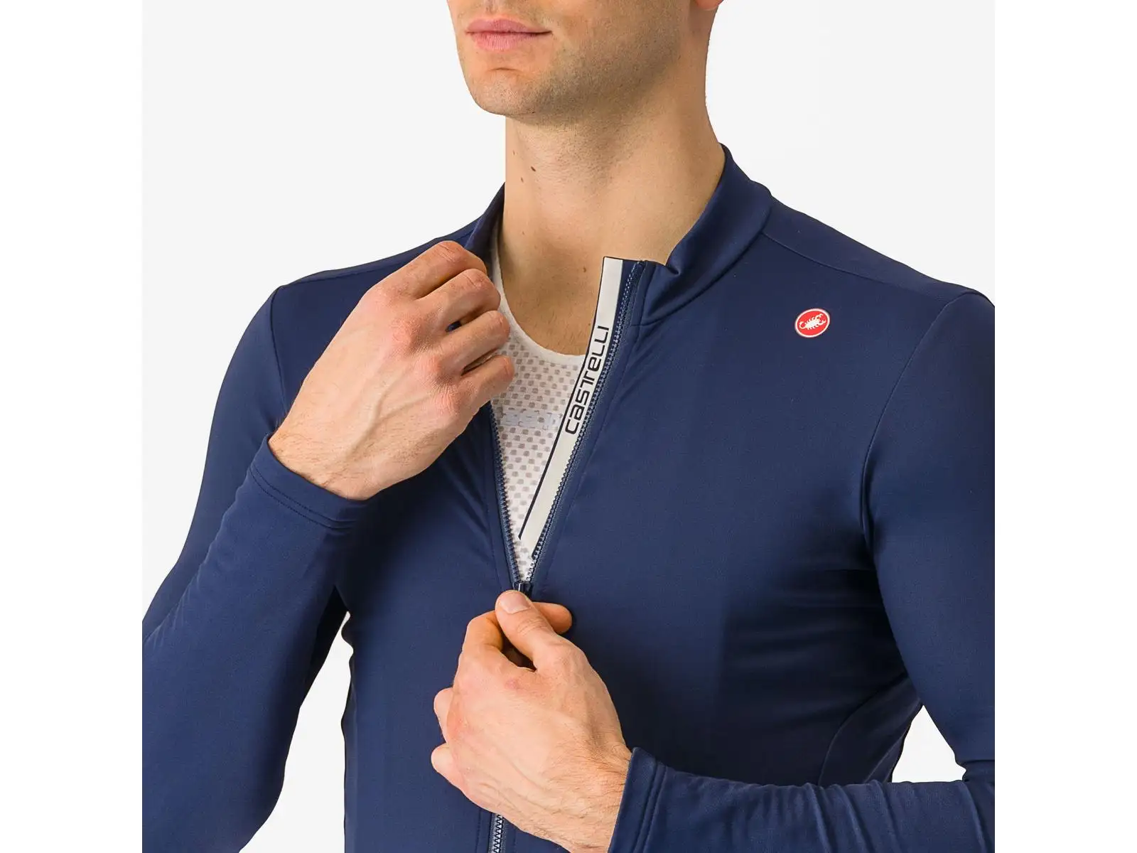 Castelli Espresso Thermal pánský dres Belgian Blue