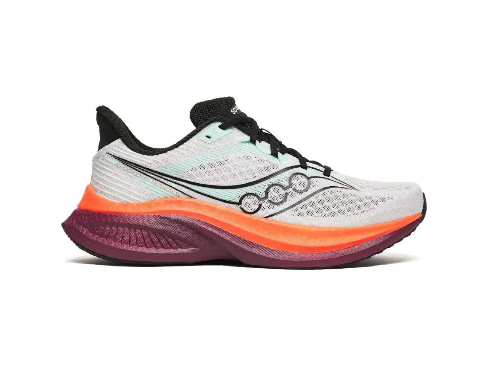 Saucony Endorphin Speed 5 pánská běžecká obuv White/Crimson