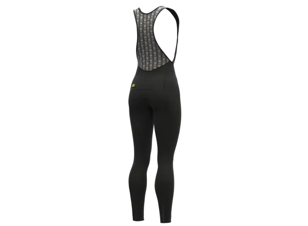 Alé Solid Essential dámské zimní cyklistické kalhoty s laclem Black