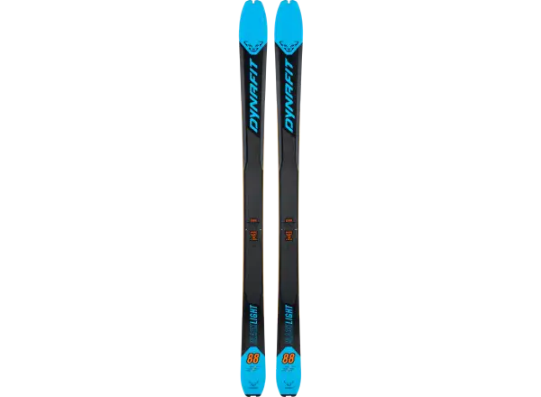 Dynafit Blacklight 88 dámské skialpové lyže Silvretta Blue/Carbon Black