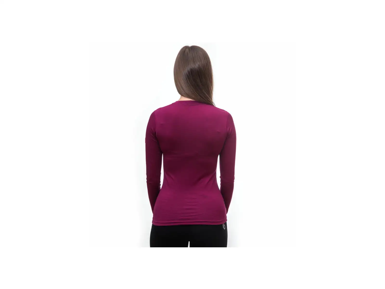 Sensor Merino Active dámské triko dlouhý rukáv Lilla
