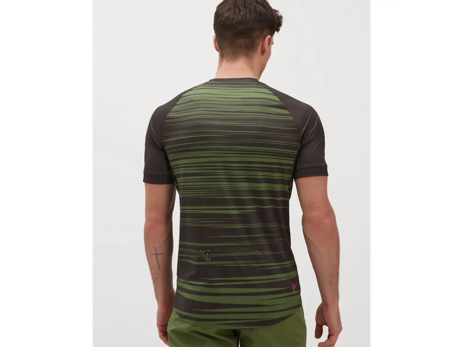 Silvini Gallo pánský dres krátký rukáv Garden/Olive