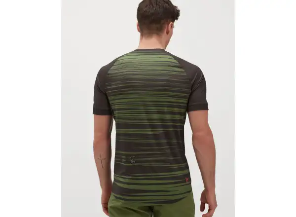 Silvini Gallo pánský dres krátký rukáv Garden/Olive