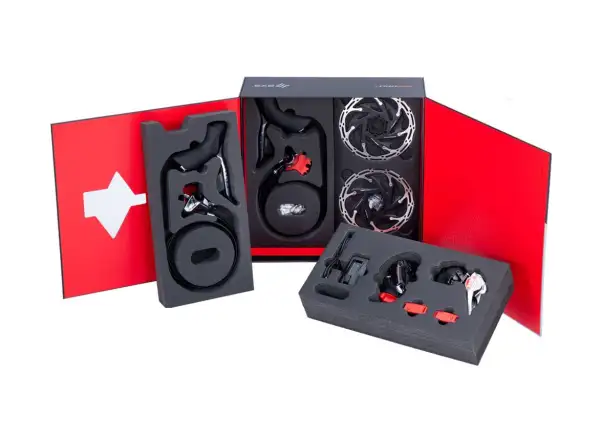 Sram Red eTap AXS HRD 2x12sp. silniční sada - CL kotouče