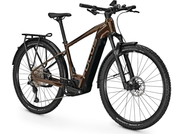 Focus Aventura2 6.8 DI 625Wh horské elektrokolo Goldbrown