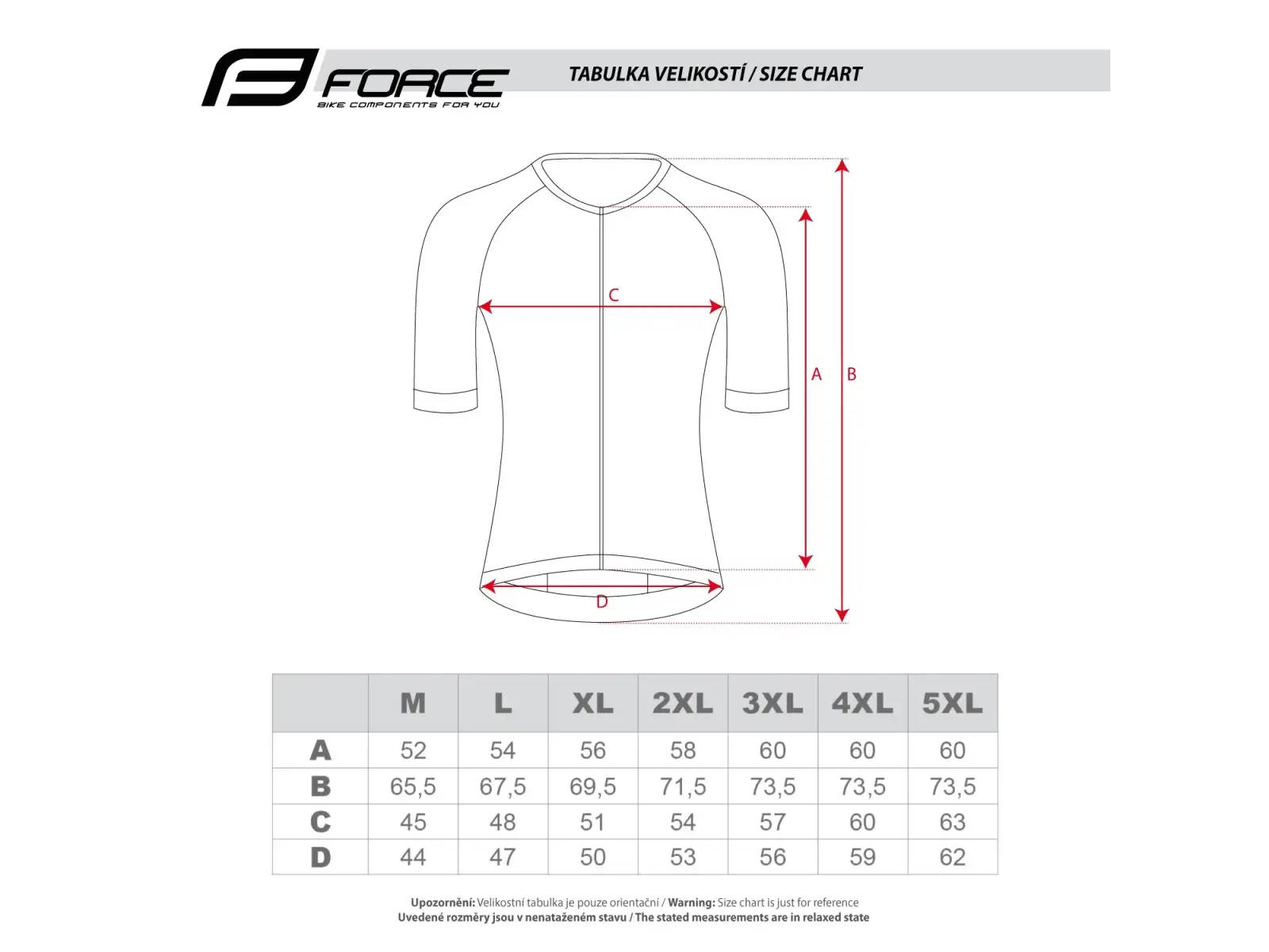 Force Sway pánský dres krátký rukáv Fluo