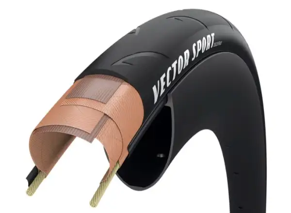 Goodyear Vector Sport Tubeless Ready silniční plášť kevlar