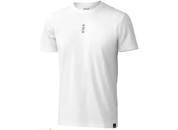 Fizik Vertical Logo triko s krátkým rukávem White