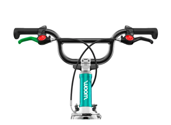 Woom GO 3 Metallic Turquoise 16 dětské kolo