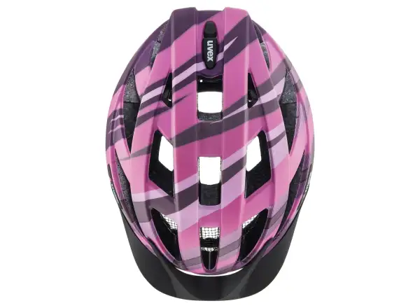 Uvex Air Wing CC přilba Plum/Pink Matt