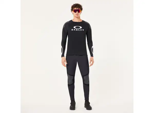 Oakley Seeker Edge pánský volný dres dlouhý rukáv Blackout