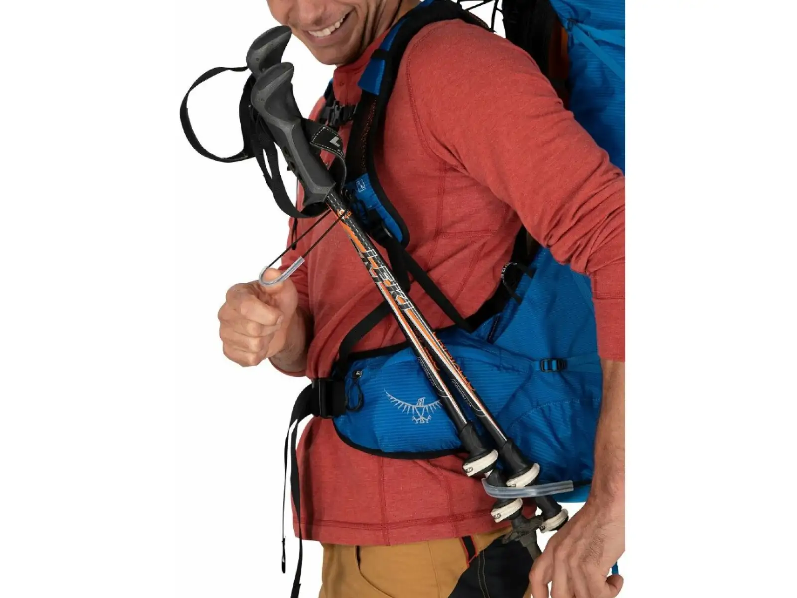 Osprey Exos 48 pánský turistický batoh Blue Ribbon L/XL
