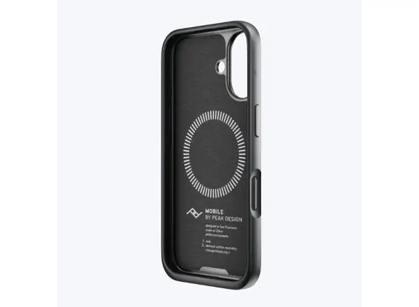 Peak Design Mobile Everyday Fabric Case iPhone 16 obal na mobil Charcoal