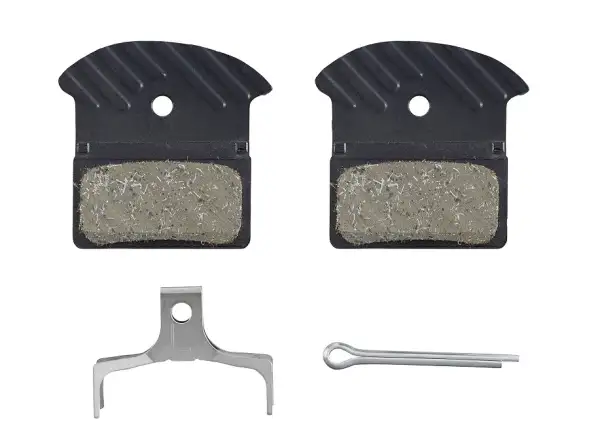 Shimano J05A-RF brzdové destičky polymer+chladič