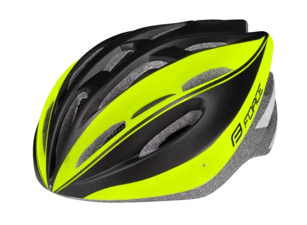 Force Tery cyklistická přilba černá/fluo