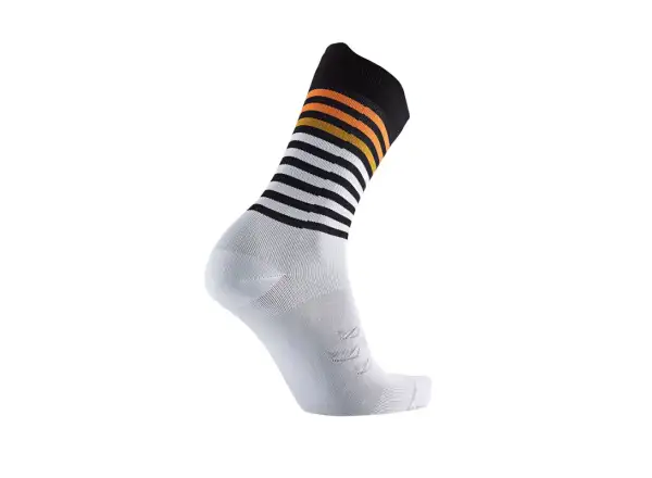 Sidas Run Anatomic Light Crew běžecké ponožky bílo-černá