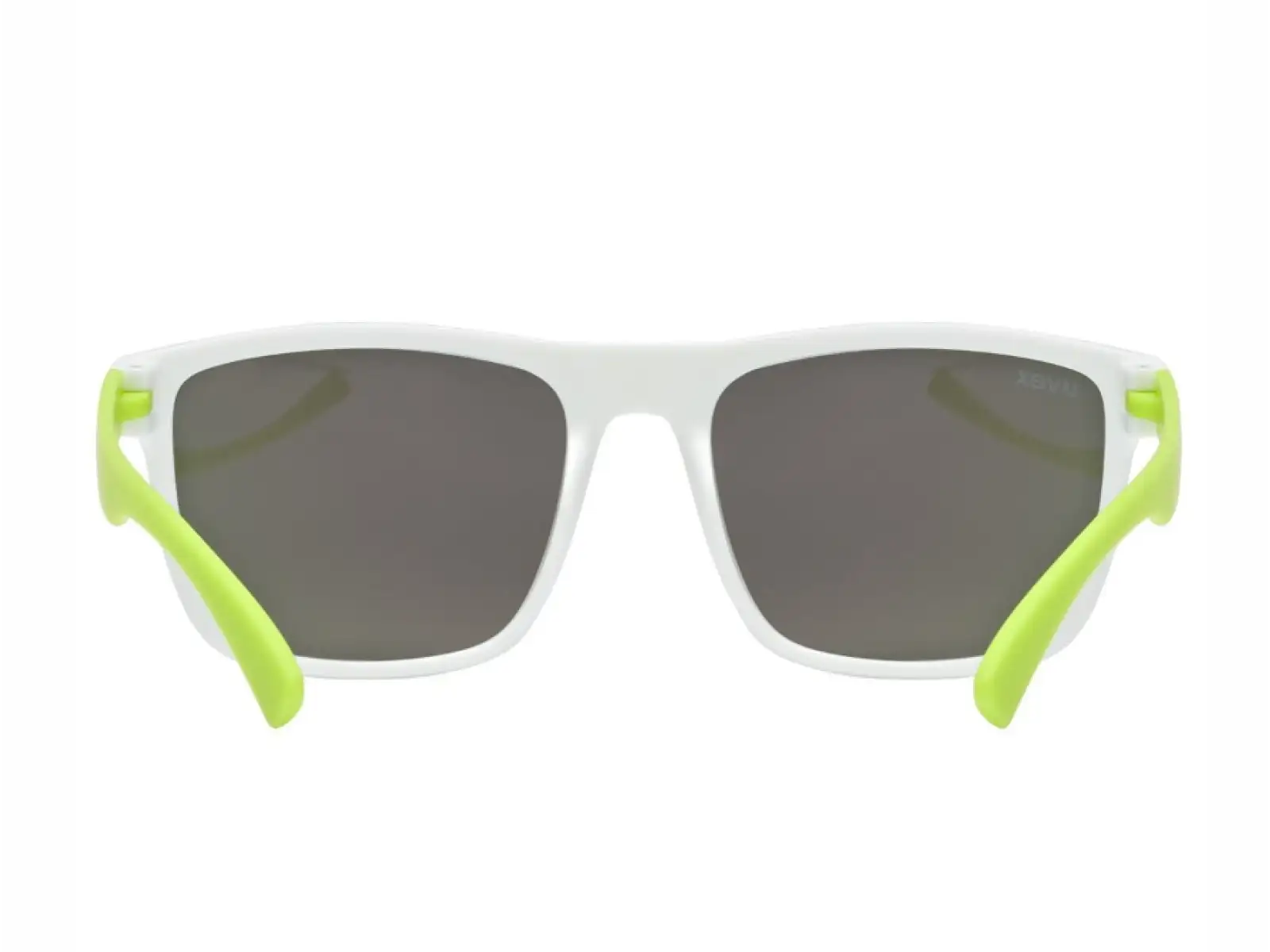 Uvex Rookie dětské brýle White/Lime Matt/Mirror Green