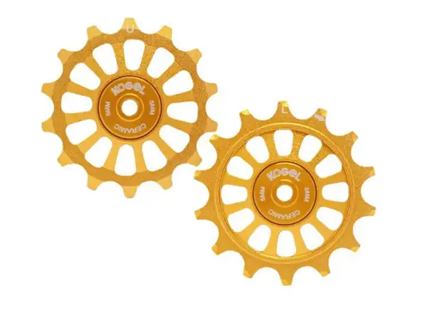 Kogel silniční kladky pro Shimano/Sram/Campagnolo 12/12 z. Gold