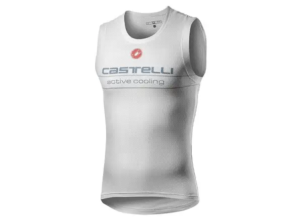 Castelli Active Cooling pánská spodní vrstva bez rukávů silver gray