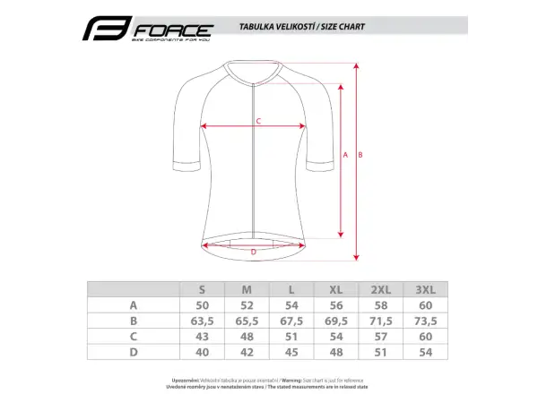 Force Sway pánský dres krátký rukáv Fluo