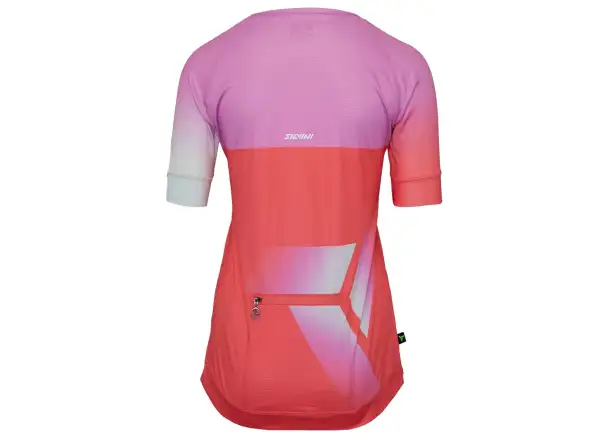 Silvini Stabina dámský volný dres krátký rukáv Blush/Coral
