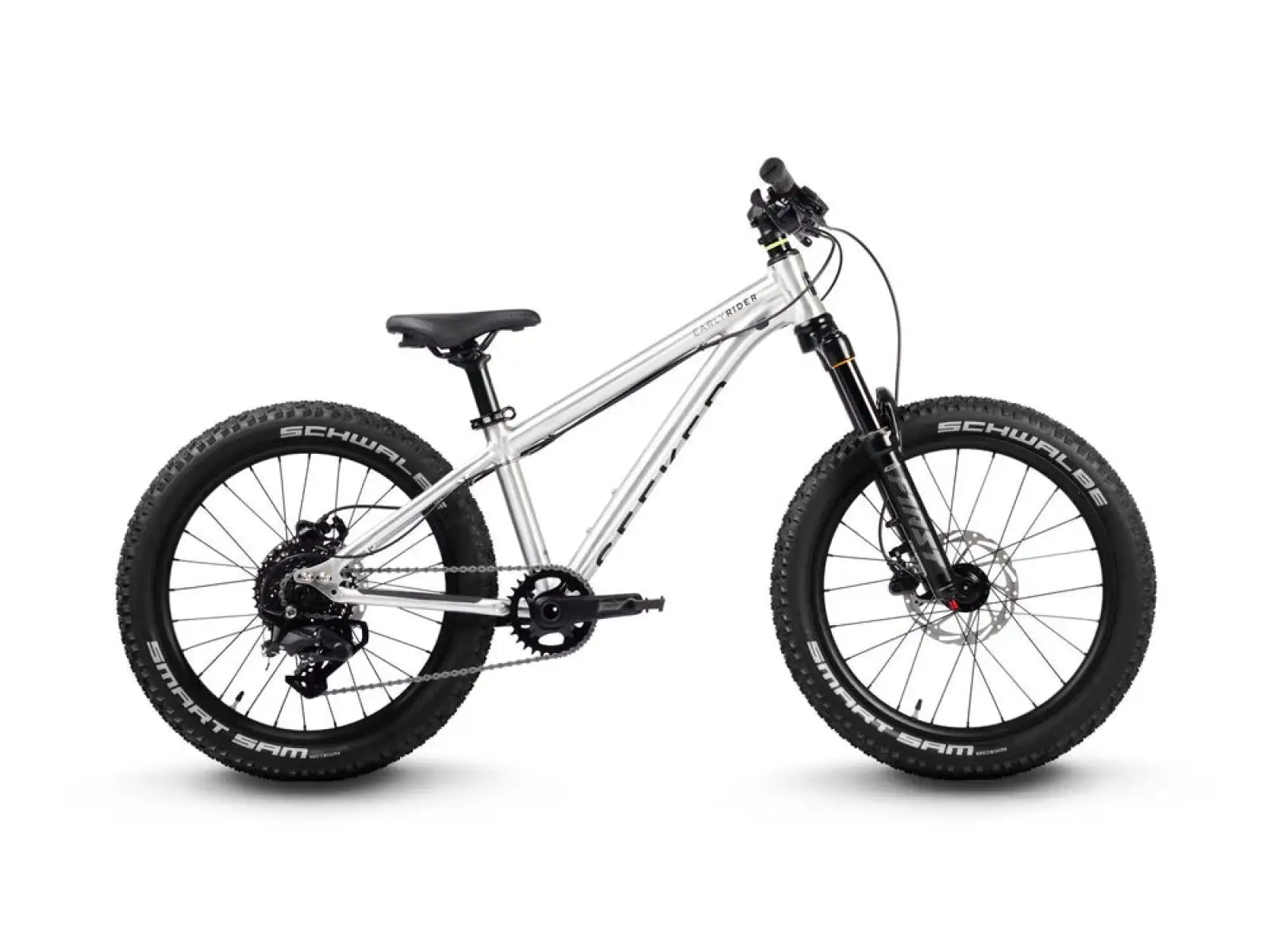 Early Rider Seeker X20 dětské kolo Brushed Aluminium 2025