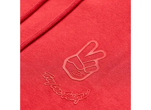 Troy Lee Designs Peace Out pánská mikina Scarlet