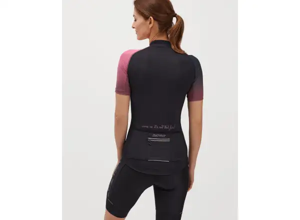 Silvini Mazzana dámský dres krátký rukáv Black/Fuchsia