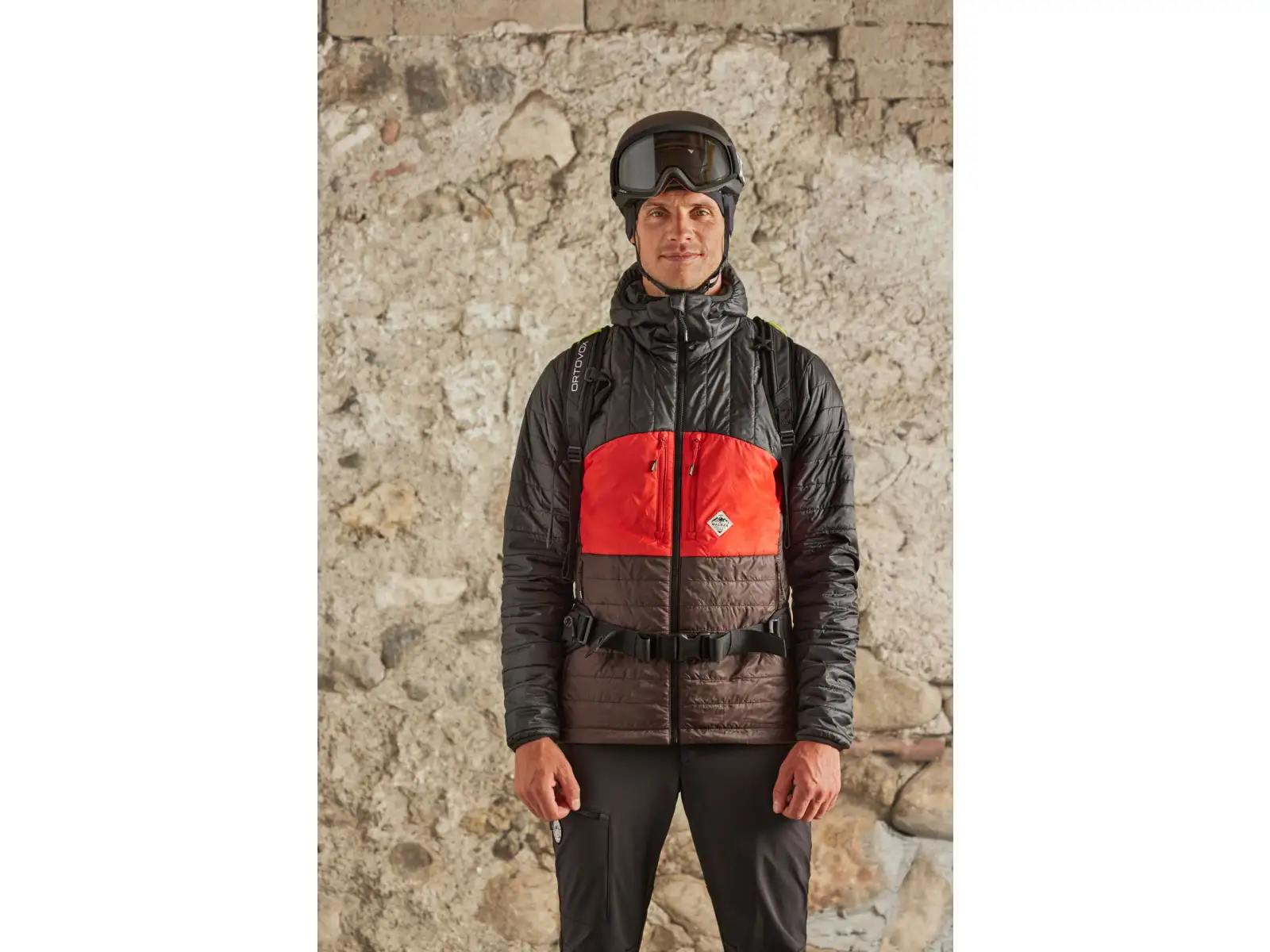 Maloja TomasoM. pánská skialpová bunda Deep forest multi