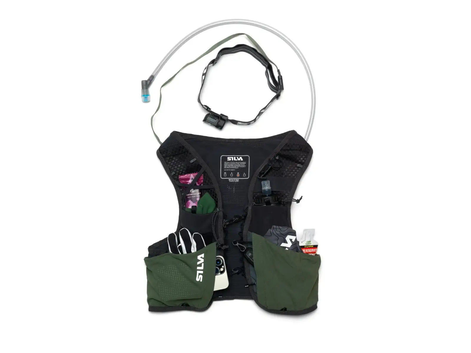Silva Strive 5 běžecká vesta Green