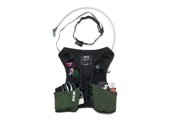 Silva Strive 5 běžecká vesta Green