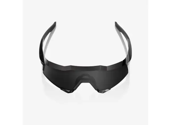 100% Speedcraft sluneční brýle Matte Black Gloss Black/Black Mirror