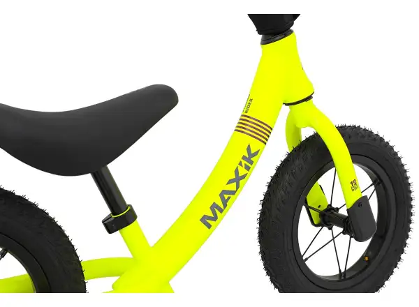 odrážedlo MAXÍK Evo Lite fluo žlutá/fialová
