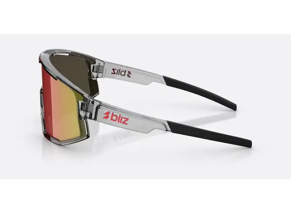 Bliz Fusion sluneční brýle Transparent Dark Grey/Brow Red Multi